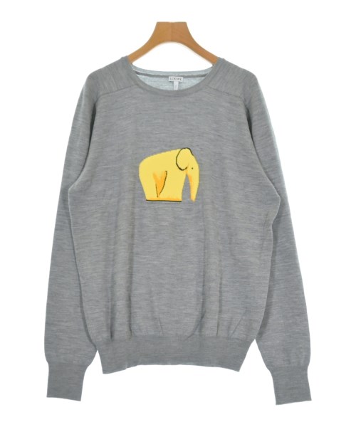 LOEWE(ロエベ)ニット・セーター グレー サイズ:M/2200649237357