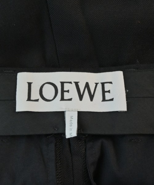 LOEWE（ロエベ）スラックス 黒 サイズ:36(XS位) レディース/2200649612017
