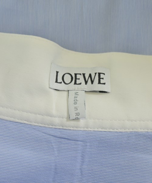 LOEWE（ロエベ）カジュアルシャツ 青 サイズ:L メンズ/2200649612024