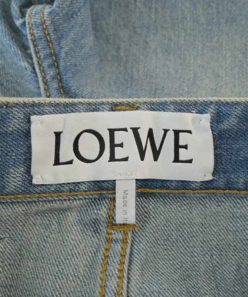 LOEWE（ロエベ）デニムパンツ 青 サイズ:32(XXS位) レディース/2200638269024