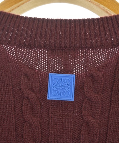 LOEWE（ロエベ）ニット・セーター 赤 サイズ:S レディース/2200638269093