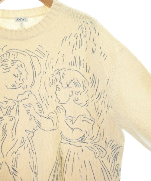 LOEWE（ロエベ）ニット・セーター 白 サイズ:M レディース/2200638269161