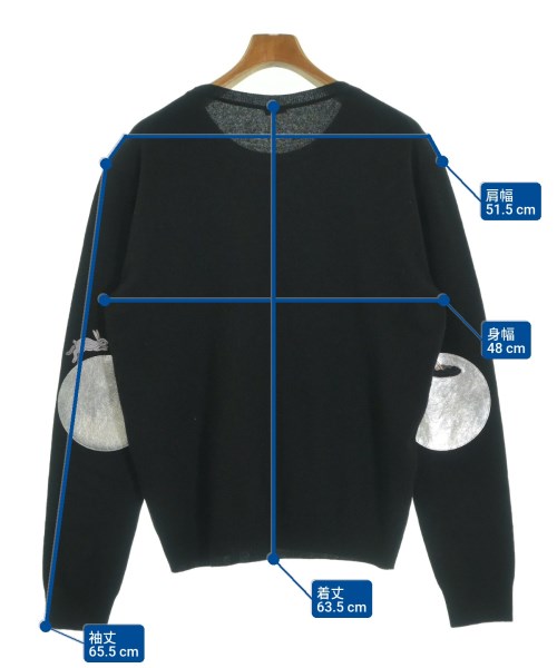 LOEWE（ロエベ）ニット・セーター 黒 サイズ:M メンズ/2200638269178