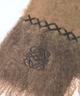 LOEWE（ロエベ）マフラー 茶 サイズ:- レディース/2200641901065