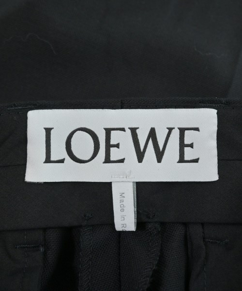 LOEWE（ロエベ）スラックス 黒 サイズ:38(S位) レディース/2200650798014