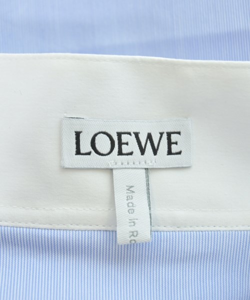 LOEWE（ロエベ）カジュアルシャツ 青 サイズ:XS レディース/2200650798038