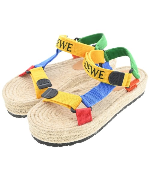 LOEWE(ロエベ)サンダル ベージュ サイズ:EU37(23.5cm位)/2200641595349