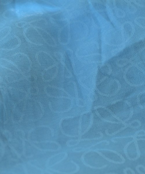 LOEWE（ロエベ）ストール 青 サイズ:- メンズ/2200651040013