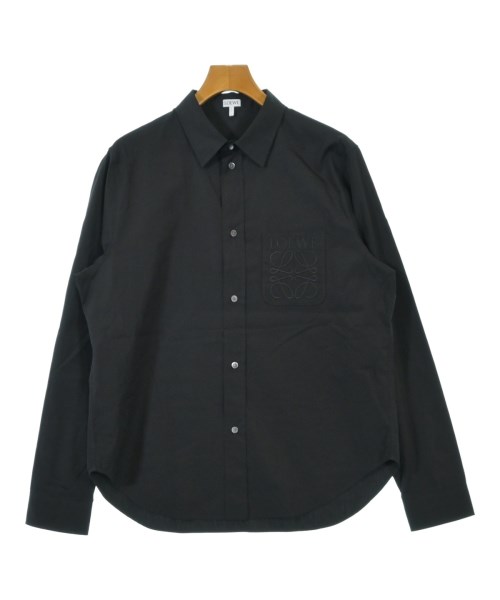 LOEWE(ロエベ)カジュアルシャツ 黒 サイズ:39(M位)/2200651589024