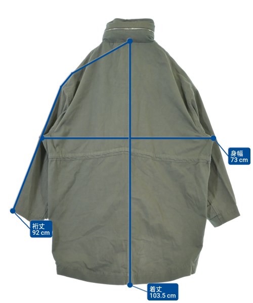 LOEWE（ロエベ）モッズコート カーキ サイズ:50(XL位) メンズ/2200651612012