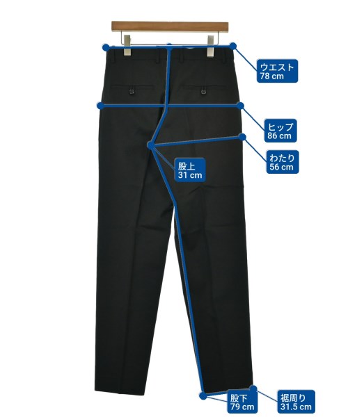 LOEWE（ロエベ）スラックス 黒 サイズ:46(M位) メンズ/2200651961011