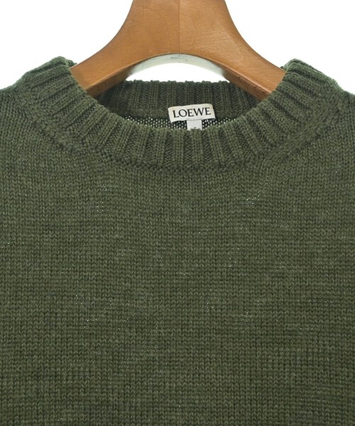 LOEWE（ロエベ）ニット・セーター カーキ サイズ:S メンズ/2200652689037