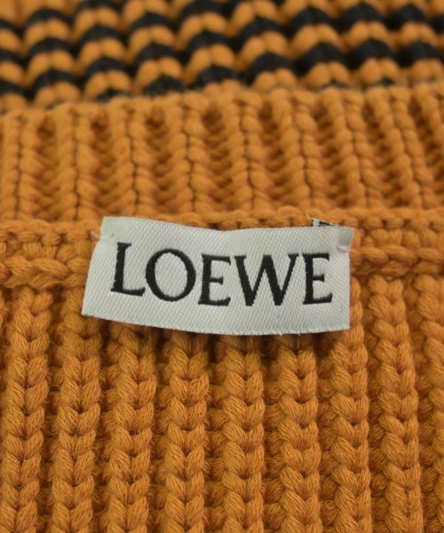LOEWE（ロエベ）ニット・セーター オレンジ サイズ:L メンズ/2200652660111