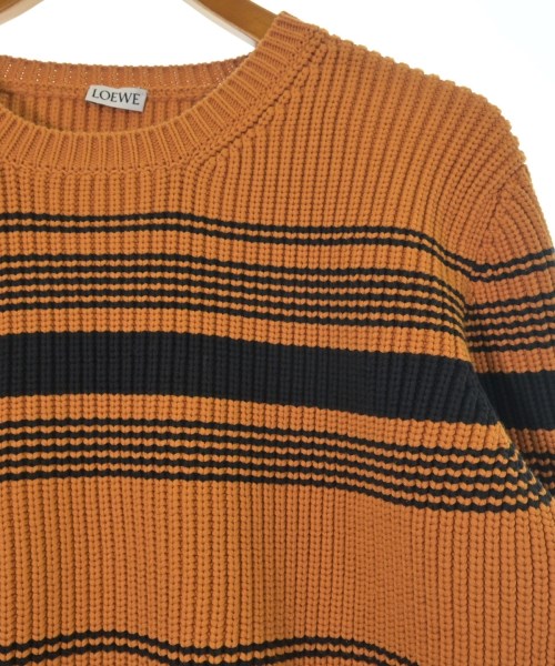 LOEWE（ロエベ）ニット・セーター オレンジ サイズ:L メンズ/2200652660111