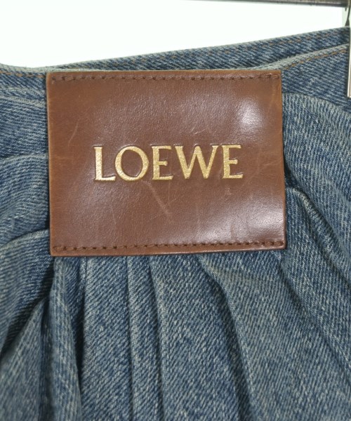 LOEWE（ロエベ）デニムパンツ 青 サイズ:34(XXS位) レディース/2200653185019