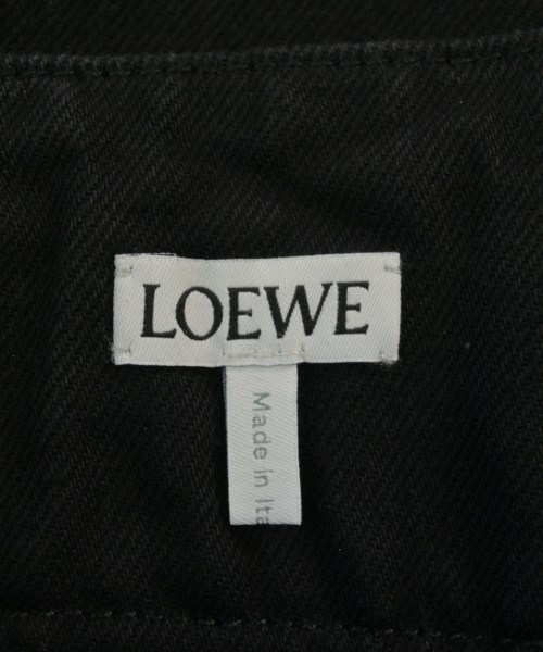 LOEWE（ロエベ）ロング・マキシ丈スカート 黒 サイズ:34(XXS位) レディース/2200641665103