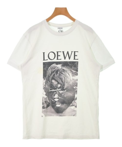 LOEWE（ロエベ）Tシャツ・カットソー 白 サイズ:S レディース/2200653411088