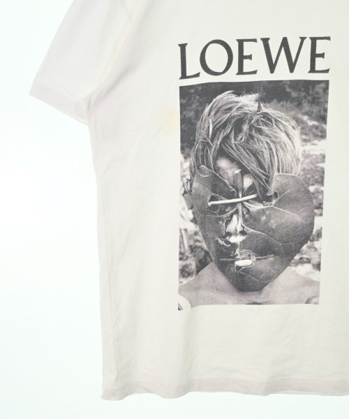 LOEWE（ロエベ）Tシャツ・カットソー 白 サイズ:S レディース/2200653411088