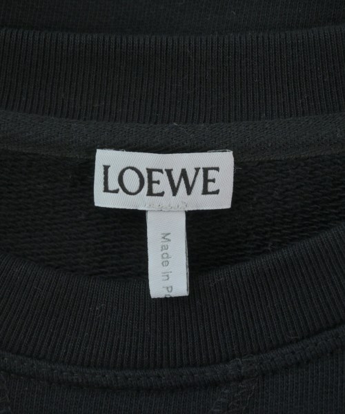 LOEWE（ロエベ）スウェット 黒 サイズ:S レディース/2200653727035