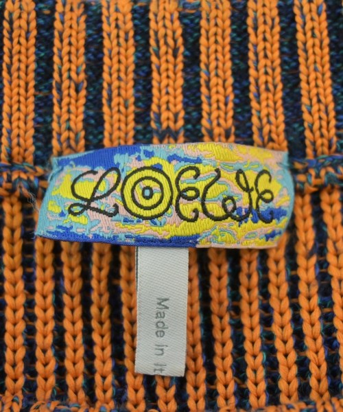 LOEWE（ロエベ）ニット・セーター オレンジ サイズ:L メンズ/2200654283141