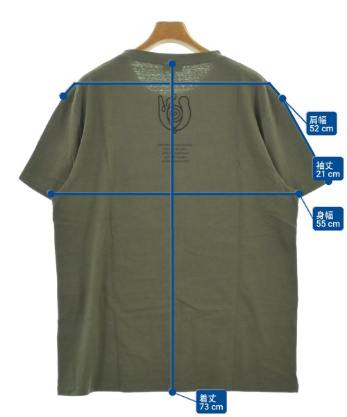 LOEWE（ロエベ）Tシャツ・カットソー カーキ サイズ:XL メンズ/2200702312151