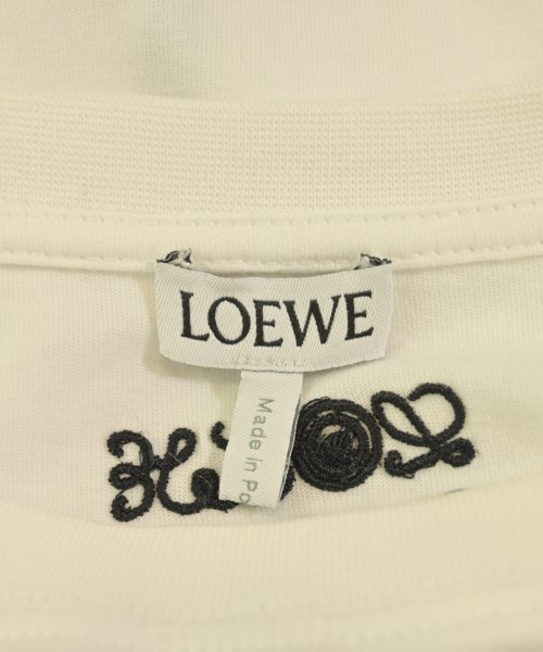 LOEWE（ロエベ）Tシャツ・カットソー 白 サイズ:S レディース/2200700378333