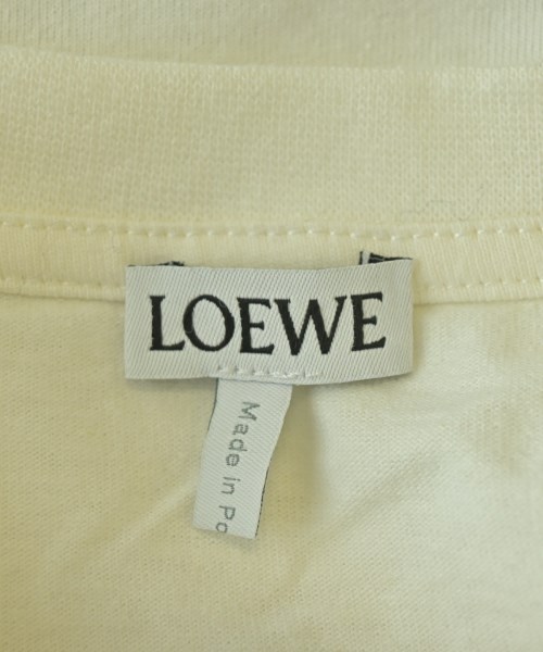 LOEWE（ロエベ）Tシャツ・カットソー 白 サイズ:S メンズ/2200700378661