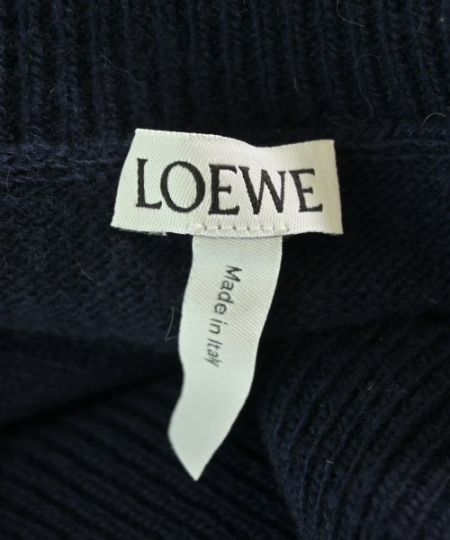 LOEWE（ロエベ）ニット・セーター 紺 サイズ:M メンズ/2200700813773