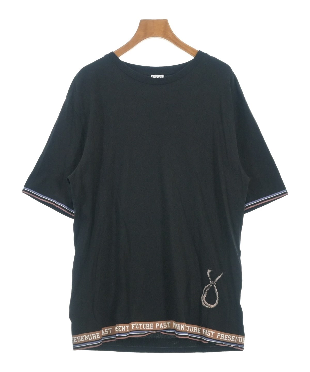 LOEWE（ロエベ）Tシャツ・カットソー 黒 サイズ:L レディース