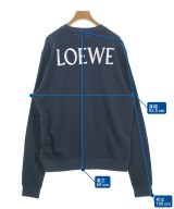LOEWE（ロエベ）スウェット 紺 サイズ:XL レディース/2200700832545