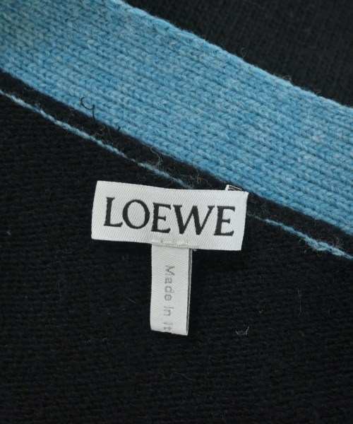 LOEWE（ロエベ）カーディガン 黒 サイズ:L レディース/2200700832576