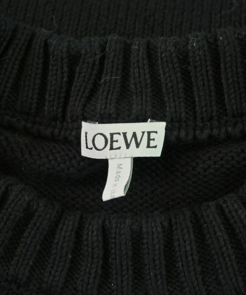 LOEWE（ロエベ）ニット・セーター 黒 サイズ:M メンズ/2200700832590