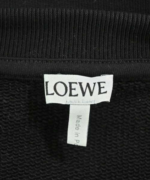 LOEWE（ロエベ）スウェット 黒 サイズ:L メンズ/2200701339029