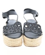 LOEWE（ロエベ）エスパドリーユ 黒 サイズ:EU38(24.5cm位) レディース/2200701481179