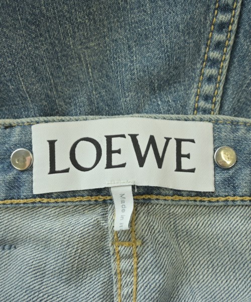 LOEWE（ロエベ）デニムパンツ 青 サイズ:34(XXS位) レディース/2200703562036