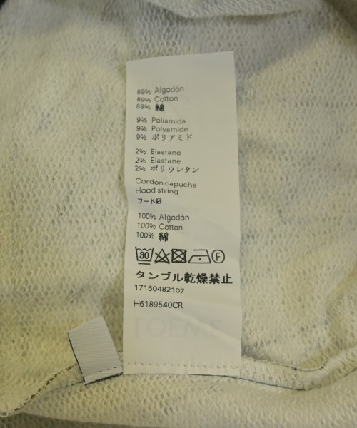 LOEWE（ロエベ）パーカー ベージュ サイズ:M メンズ/2200702447297
