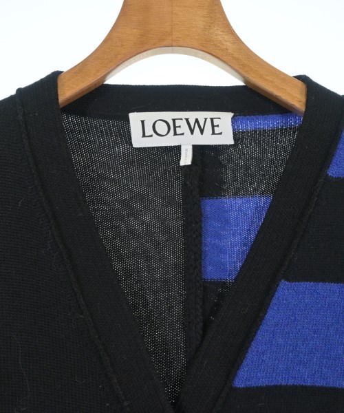 LOEWE（ロエベ）カーディガン 黒 サイズ:S レディース/2200702518195