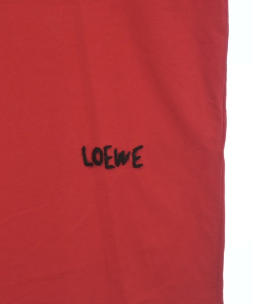 LOEWE（ロエベ）Tシャツ・カットソー 赤 サイズ:M レディース/2200702572463
