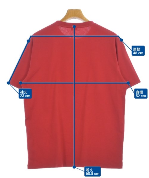 LOEWE（ロエベ）Tシャツ・カットソー 赤 サイズ:M レディース/2200702572463