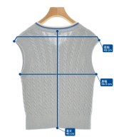 LOEWE（ロエベ）ベスト グレー サイズ:XS レディース/2200704009035