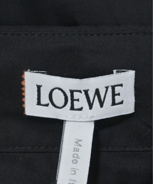 LOEWE（ロエベ）カジュアルシャツ 黒 サイズ:39(M位) メンズ/2200704436039
