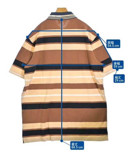 LOEWE（ロエベ）ポロシャツ ベージュ サイズ:XL メンズ/2200704436046