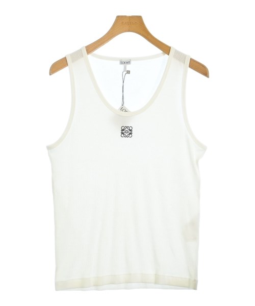 LOEWE(ロエベ)タンクトップ 白 サイズ:L/2200704436060