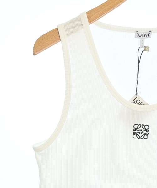 LOEWE（ロエベ）タンクトップ 白 サイズ:L メンズ/2200704436060