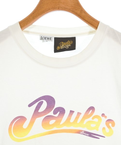 LOEWE（ロエベ）Tシャツ・カットソー 白 サイズ:S メンズ/2200704645073