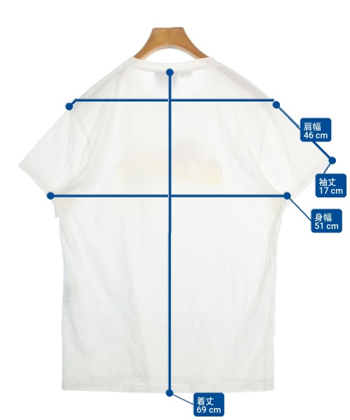LOEWE（ロエベ）Tシャツ・カットソー 白 サイズ:S メンズ/2200704645073