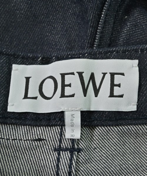 LOEWE（ロエベ）デニムパンツ 紺 サイズ:36(S位) レディース/2200704906044