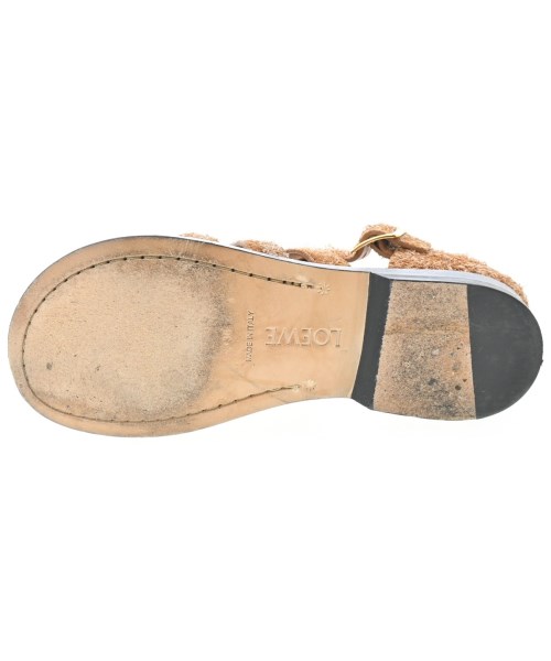 LOEWE（ロエベ）サンダル 茶 サイズ:36(23cm位) レディース/2200704906051