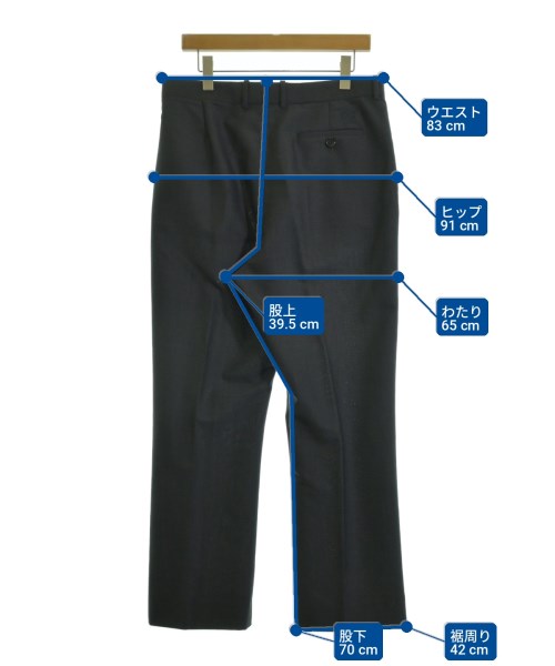 LOEWE（ロエベ）スラックス グレー サイズ:50(XL位) メンズ/2200704333062