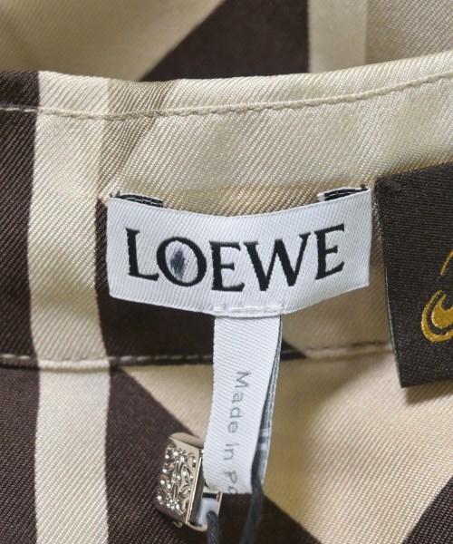 LOEWE（ロエベ）カジュアルシャツ ベージュ サイズ:37(XS位) メンズ/2200705077064